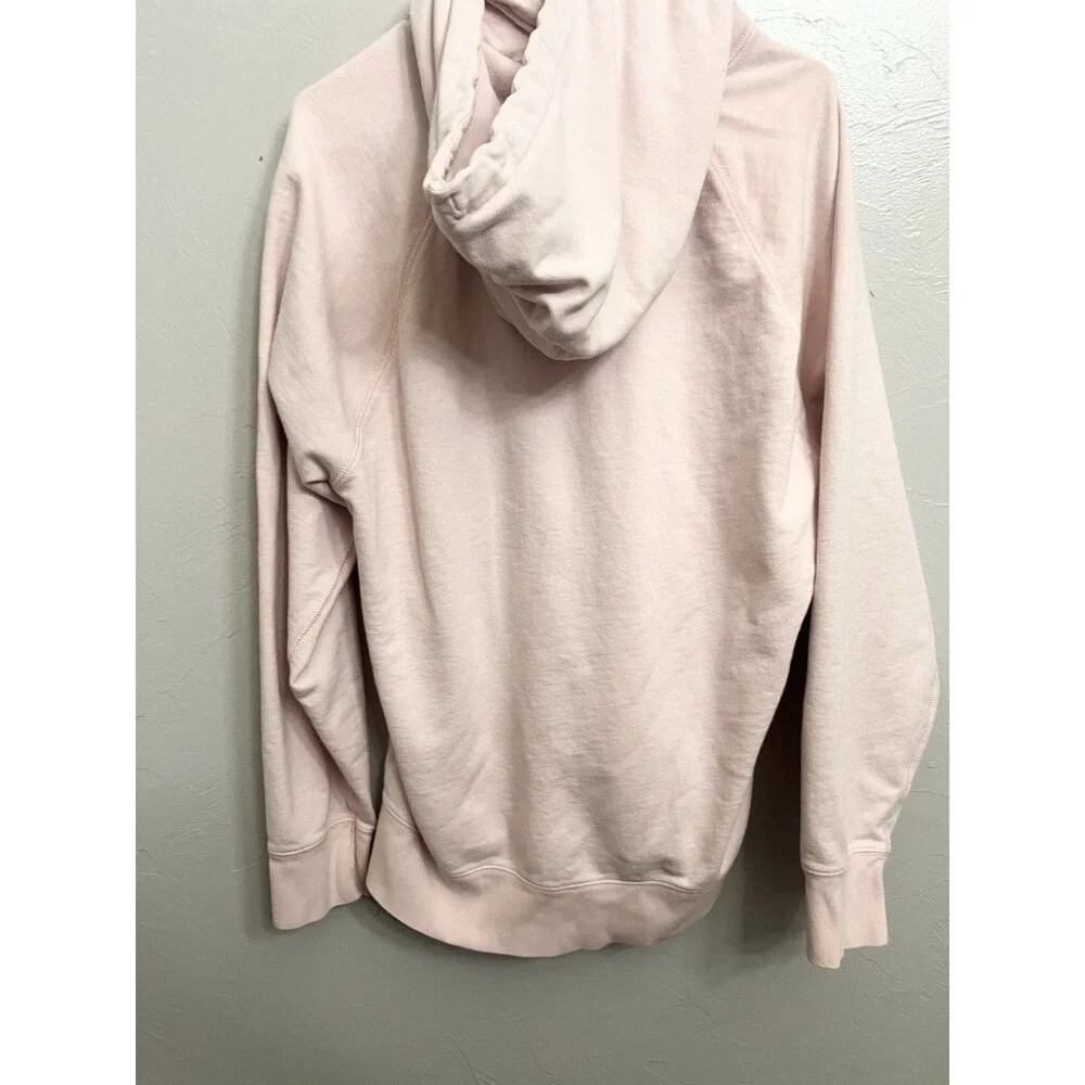 J.CREW Lightweight French Terry Hoodie BN437 Mens Size Large Cotton Candy Pink